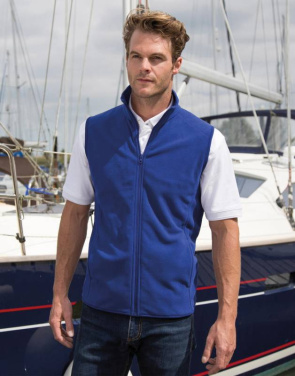 Mikrofleece-Weste, orange – Result Core (2)