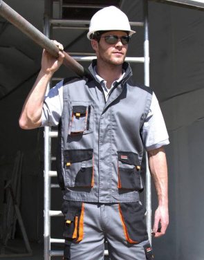 LITE Weste, grau/schwarz/orange – Result Work-Guard (4)