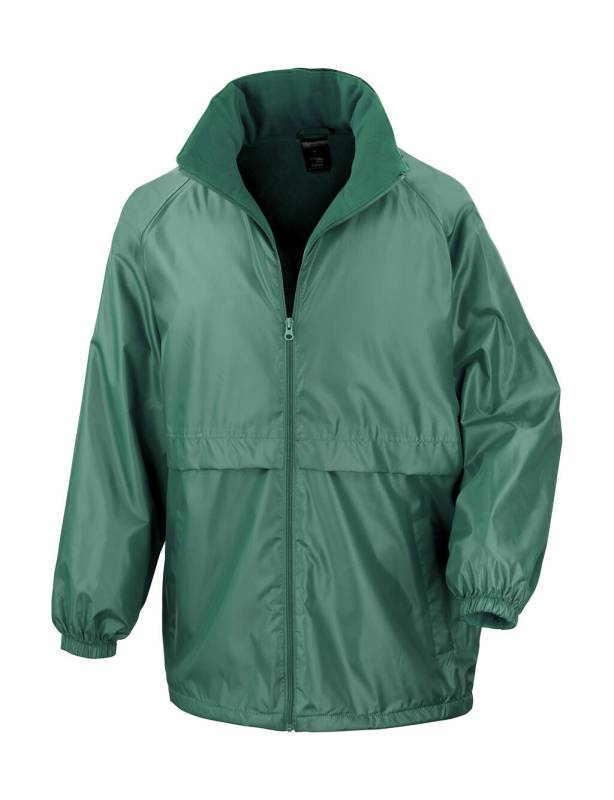Jacke mit Mikrofleece-Futter, flaschengrün – Result Core (1)