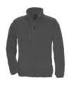 Icewalker+ Outdoor-Fleecejacke mit durchgehendem Reißverschluss, anthrazitgrau, Holzkohle