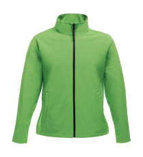 Ablaze Softshelljacke für Damen mit Print, Extremgrün/Schwarz