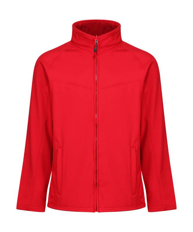 Uproar Softshell-Jacke, Klassisches Rot/Siegelgrau – Regatta Professional (1)