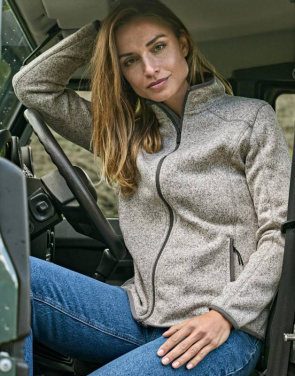 Damen-Outdoor-Fleecejacke, schwarz – Tee Jays (2)
