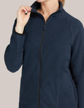 Signature Tagless Microfleece Full Zip Damen, anthrazitgrau – SG Signature (4)