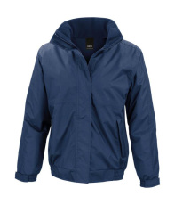 Damen-Channel-Jacke, marineblau