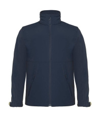 Softshelljacke mit Kapuze/Kinder, marineblau