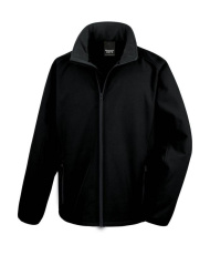 Bedruckbare Softshelljacke, schwarz/schwarz