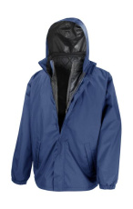 3-in-1-Jacke mit gesteppter Weste, marineblau