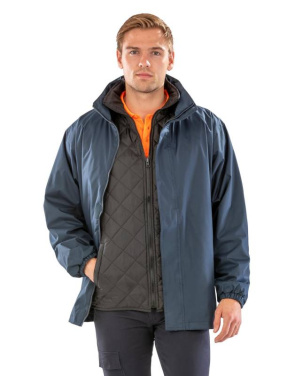 3-in-1-Jacke mit gesteppter Weste, marineblau – Result Core (3)