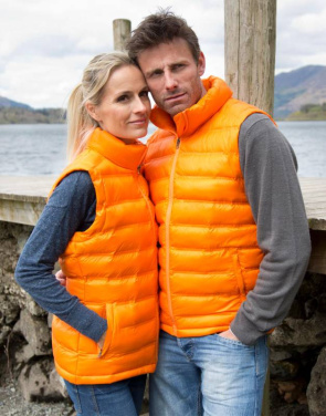 Damen-Wattierte Weste „Ice Bird“, orange – Result Urban (3)