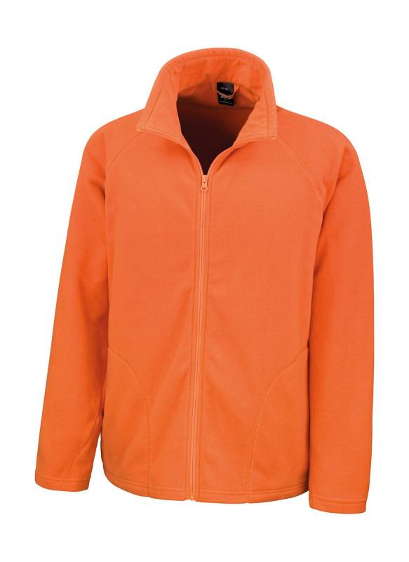 Mikrofleece-Jacke, orange – Result Core (1)