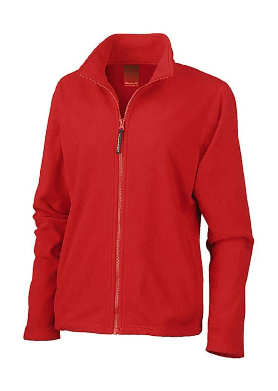 Horizon Damen-Mikrofleecejacke, Kardinalrot – Result (1)