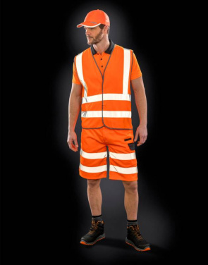 Warnweste für Autobahnen, Fluoreszierendes Orange – Result Safe-Guard (3)