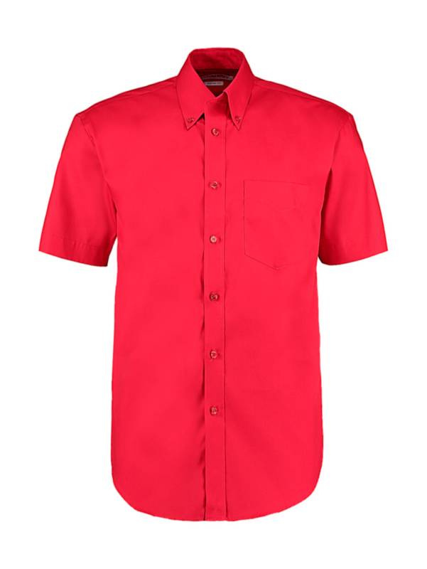 Klassisches Premium-Oxfordhemd von SSL, rot – Kustom Kit (1)