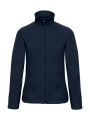 ID.501/Damen Microfleece-Pullover mit durchgehendem Reißverschluss, marineblau, Marine