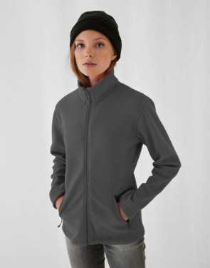 ID.501/Damen Microfleece-Pullover mit durchgehendem Reißverschluss, Atoll – B&C Outerwear (2)