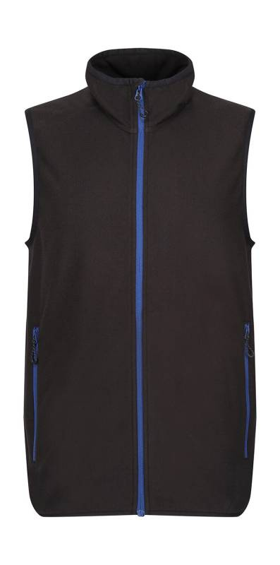 Navigate Fleece-Weste, Schwarz/Neues Königsblau – Regatta Professional (1)