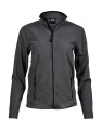 Damen-Fleecejacke, dunkelgrau