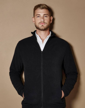 Normale Passform, Corporate Microfleece, schwarz – Kustom Kit (2)