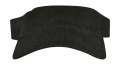 Bast Visor Cap, schwarz