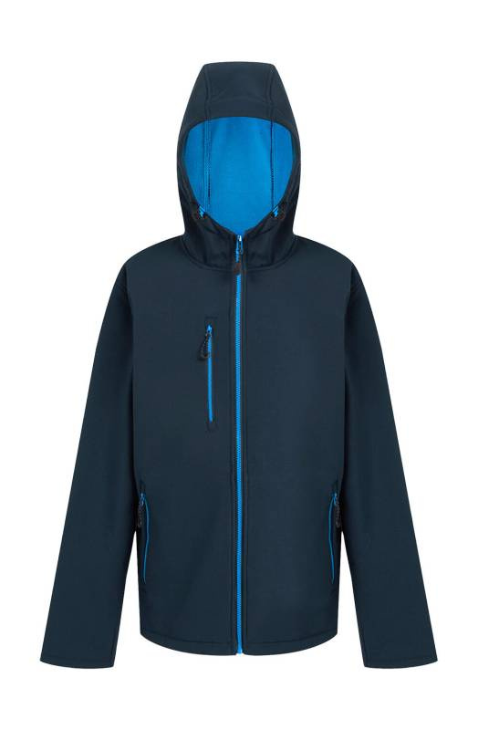 Navigate 2-Lagen Softshelljacke mit Kapuze, marineblau/französisches Blau – Regatta Professional (1)