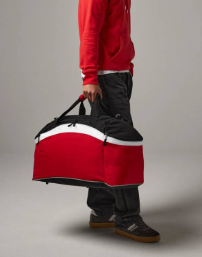 Teamkleidungstasche, Französisches Marineblau/Klassisches Rot/Weiß – Bagbase (3)