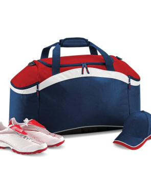 Teamkleidungstasche, Französisches Marineblau/Klassisches Rot/Weiß – Bagbase (4)