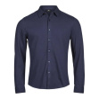 Luxus-Stretchhemd, marineblau, Marine