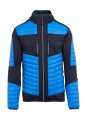 E-Volve Thermo-Hybridjacke, Kräftiges Blau/Marineblau