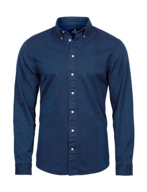 Lässiges Twillhemd, Indigo – Tee Jays (3)