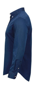 Lässiges Twillhemd, Indigo – Tee Jays (4)