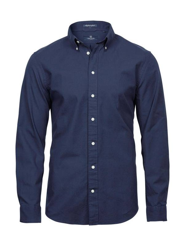 Perfektes Oxford-Hemd, marineblau – Tee Jays (1)