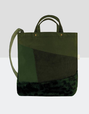 Satomi Schultertasche aus Kunstpelz, Olivgrün – SG Accessories - BAGS (2)