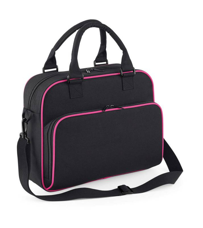 Tanztasche für Kinder, schwarz/fuchsia – Bagbase (1)
