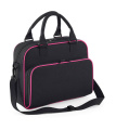 Tanztasche für Kinder, schwarz/fuchsia
