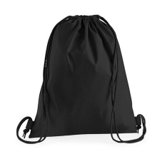 Premium-Baumwoll-Gymsac, schwarz
