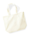 Maxi-Tasche aus Bio-Premium-Baumwolle, naturfarben, Natürlich