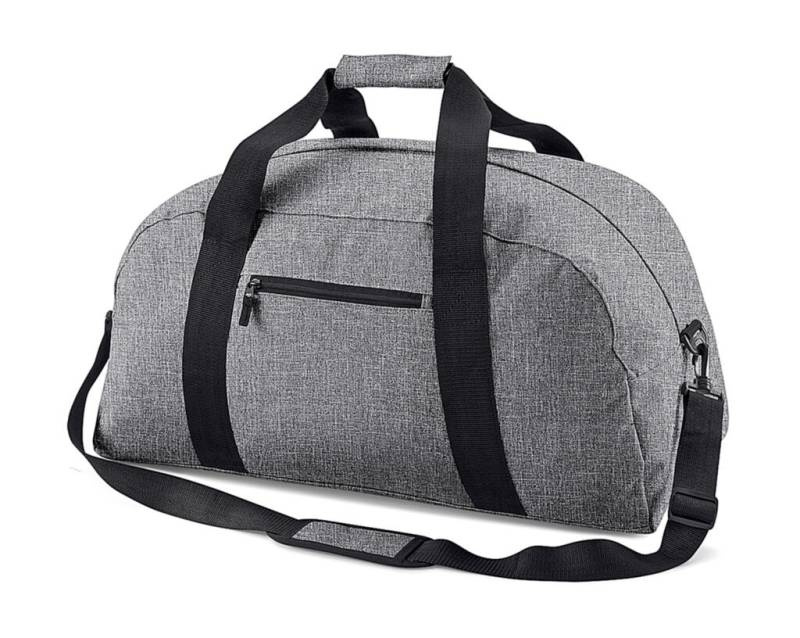 Klassische Reisetasche, Graumergel – Bagbase (1)