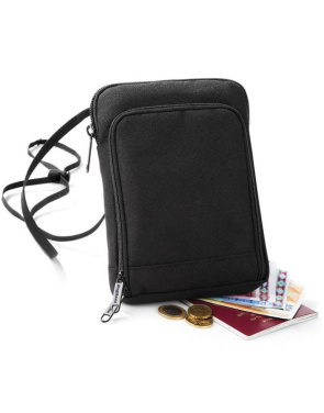 Reisebrieftasche, schwarz – Bagbase (4)