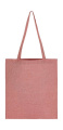 Tragetasche aus recycelter Baumwolle/Polyester LH, Rote Heidekraut