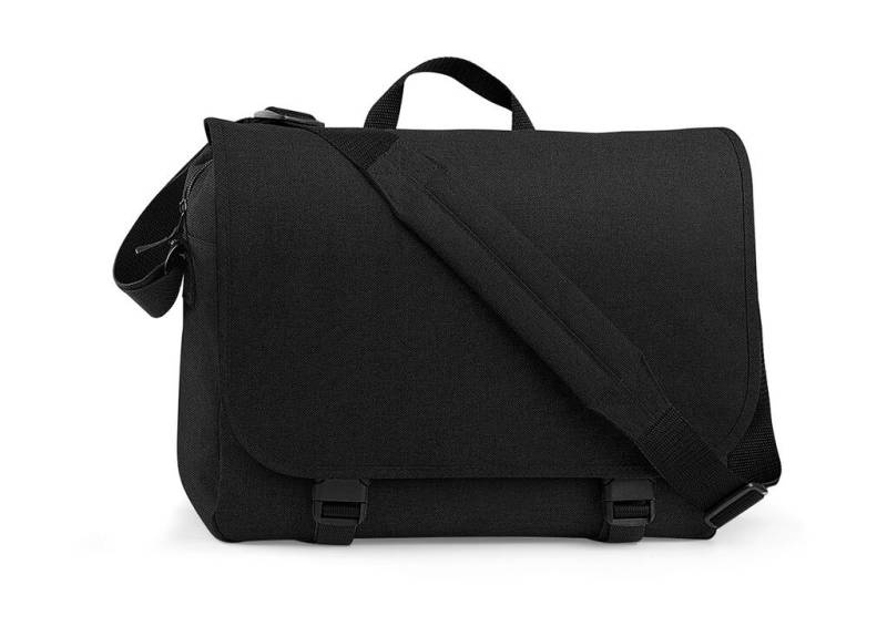 Zweifarbiger digitaler Messenger, schwarz – Bagbase (1)