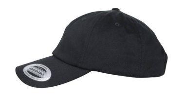 Flache Kappe aus Bio-Baumwolle, schwarz – Flexfit (4)