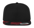 Roses Snapback, schwarz/rot