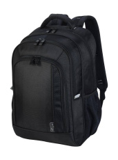 Frankfurt Smart Laptop-Rucksack, schwarz