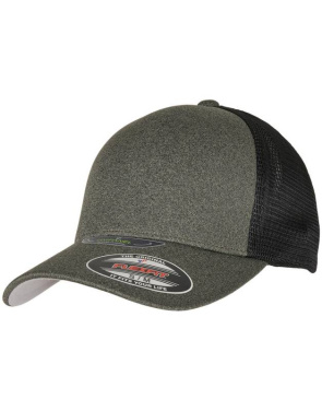 Flexfit Unipanel™ Kappe, dunkelgrau/schwarz – Flexfit (2)
