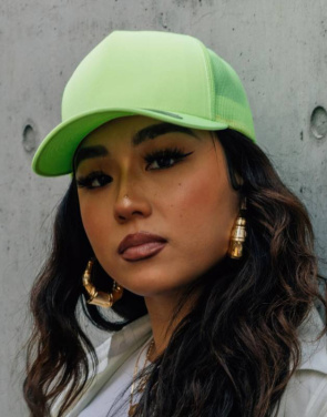 Neon Retro Trucker, Neonorange – Flexfit (3)
