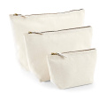 Canvas-Accessoire-Tasche, naturfarben, Natürlich