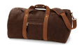 Vintage Canvas Reisetasche, Vintage Braun