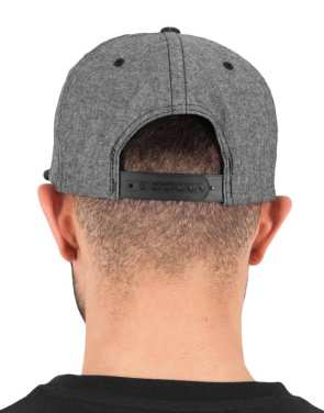 Chambray-Wildleder-Snapback, schwarz/schwarz – Flexfit (3)
