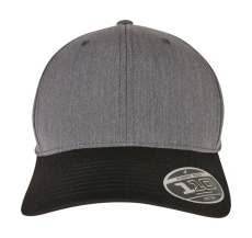 110 Melange Mix Cap, dunkelgrau/schwarz